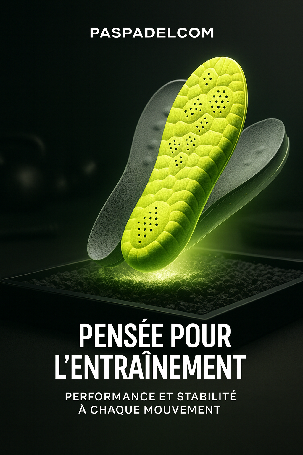 Semelles intérieures sport haute performance PASPADELCOM